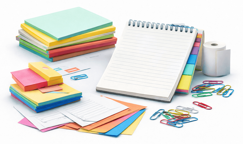 Papier i artykuły papiernicze