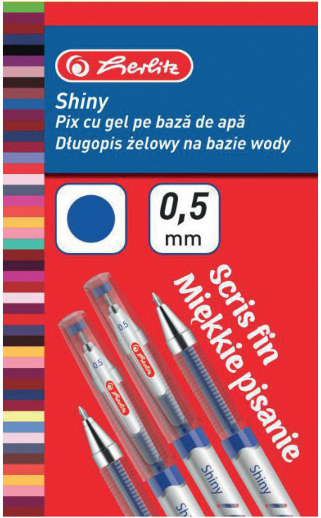 Długopis żelowy Shiny