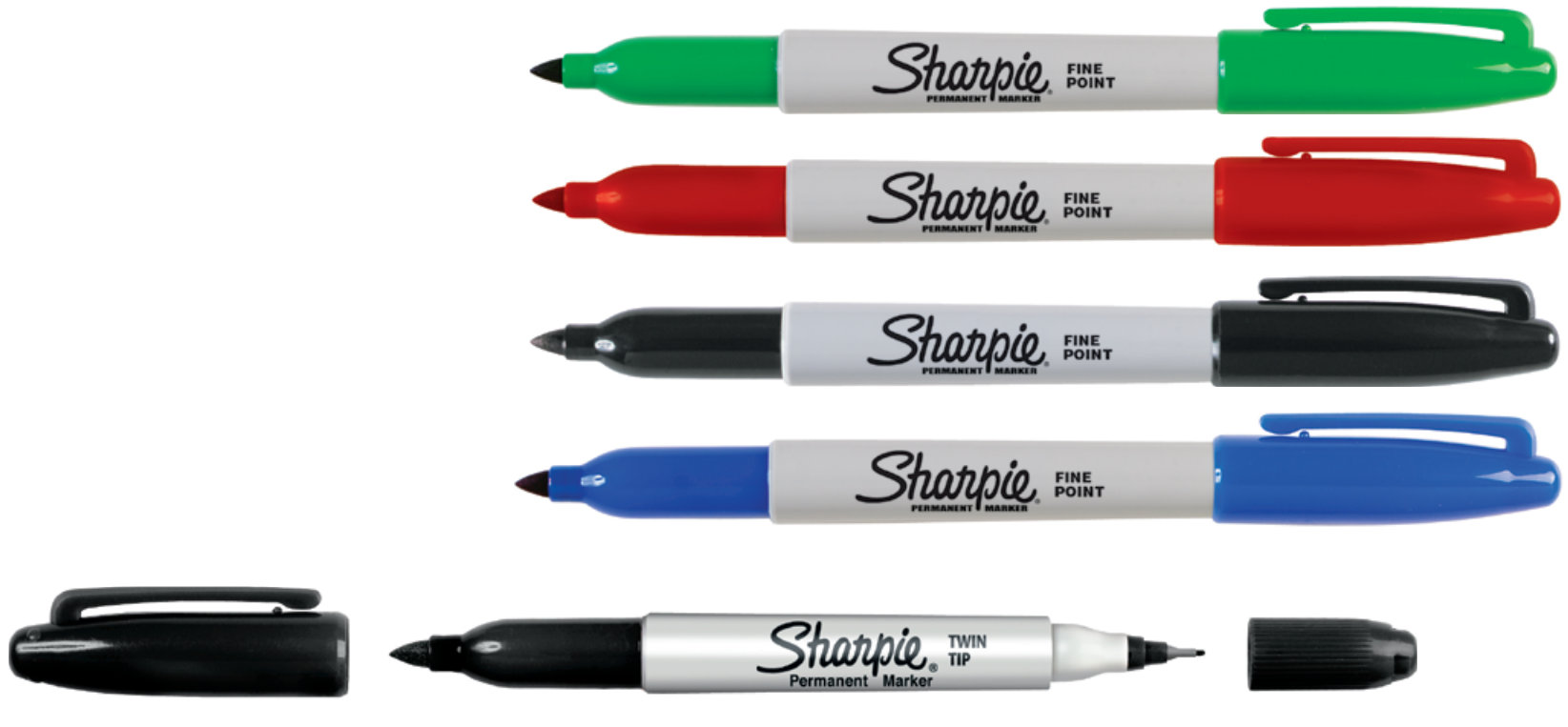 Marker permanentny
Sharpie Fine/Twin Tip