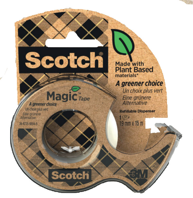 Taśma klejąca Scotch® Magic™ Greener Choice z certyfikatem OK biobased**